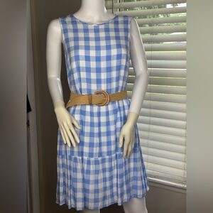 Boutique Checkered Dress Size Medium